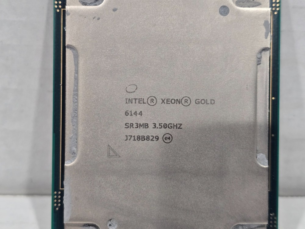 Intel Xeon Gold 6144 SR3MB 8 Core 3.5 GHz Server Processor CPU FCLGA3647