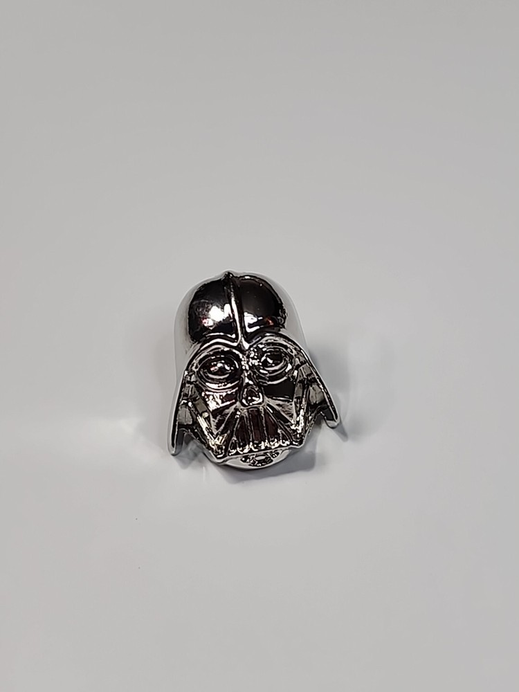 Darth Vader Silver Helmet Lapel Pin Star Wars