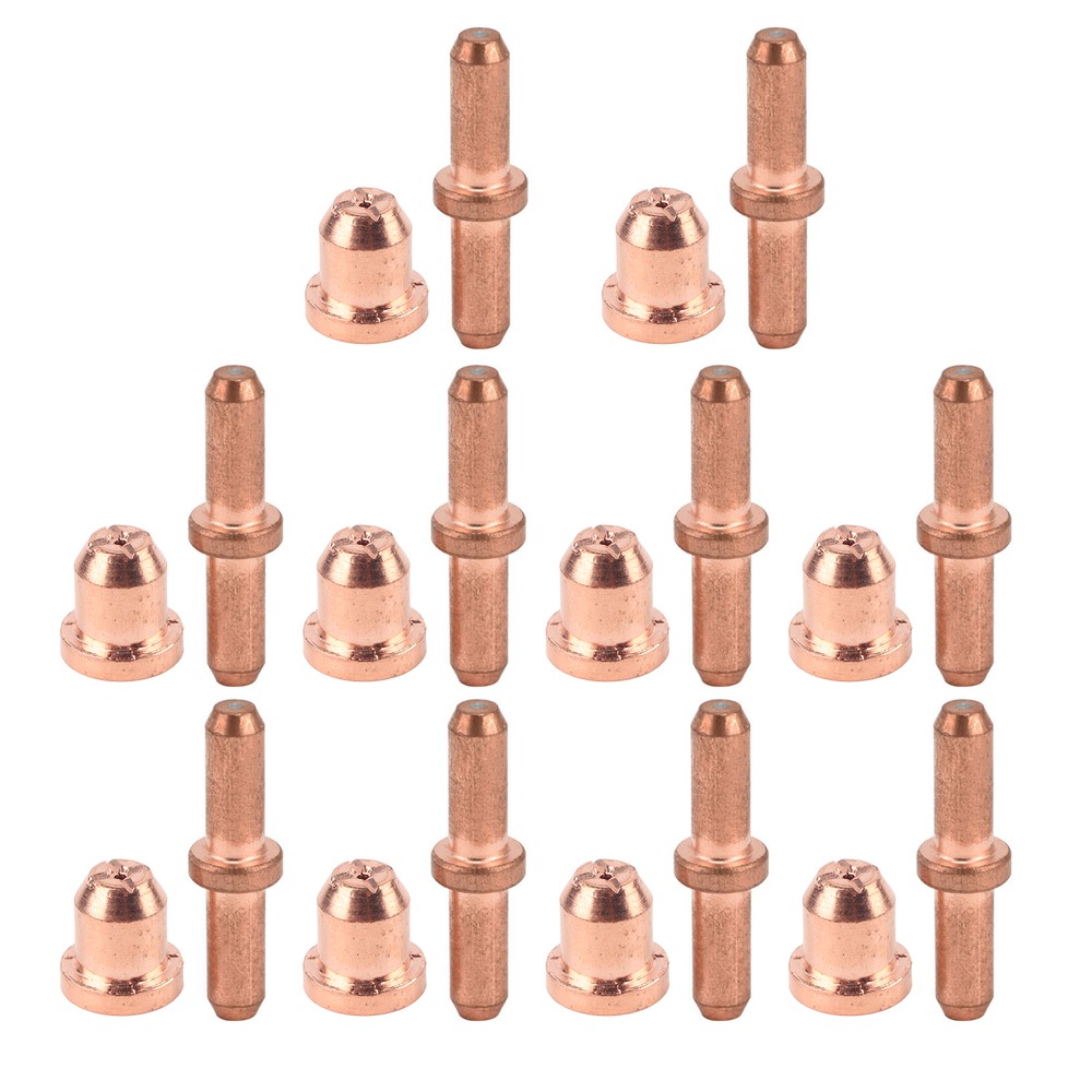 10 Set Plasma Cutter Consumables Electrode Tip Kit Cutting Torch Nozzle TC60 MT8