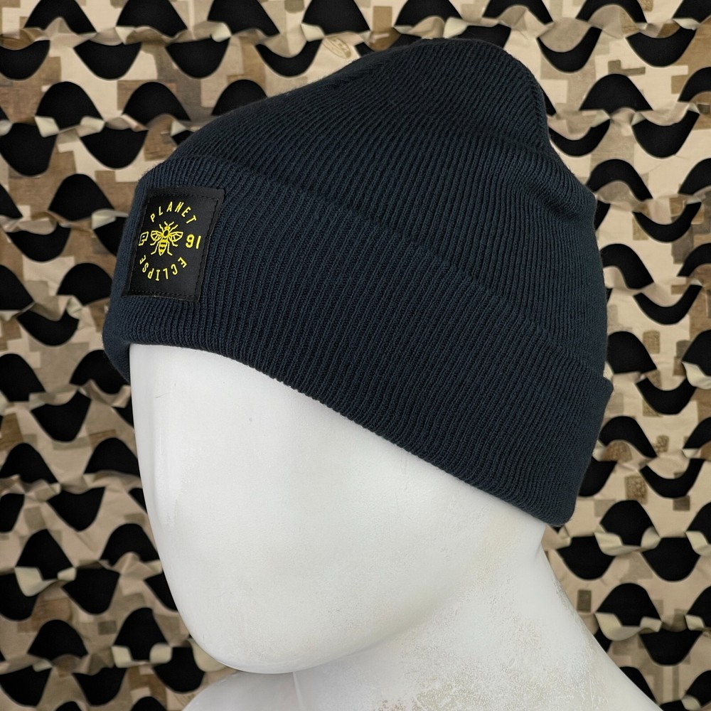 NEW Planet Eclipse Worker Roll Beanie - French Navy