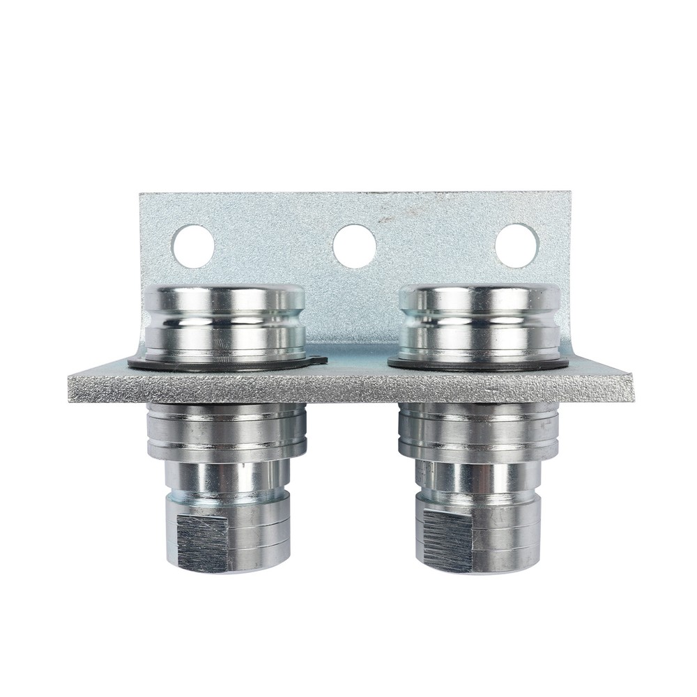 TL39-B Hydraulic Quick Release Coupling 1/2'' NPT double break-away bracket Set