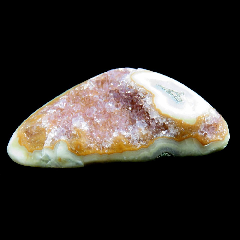 Freeform Druzy Stalactite Agate Cabochon U1088