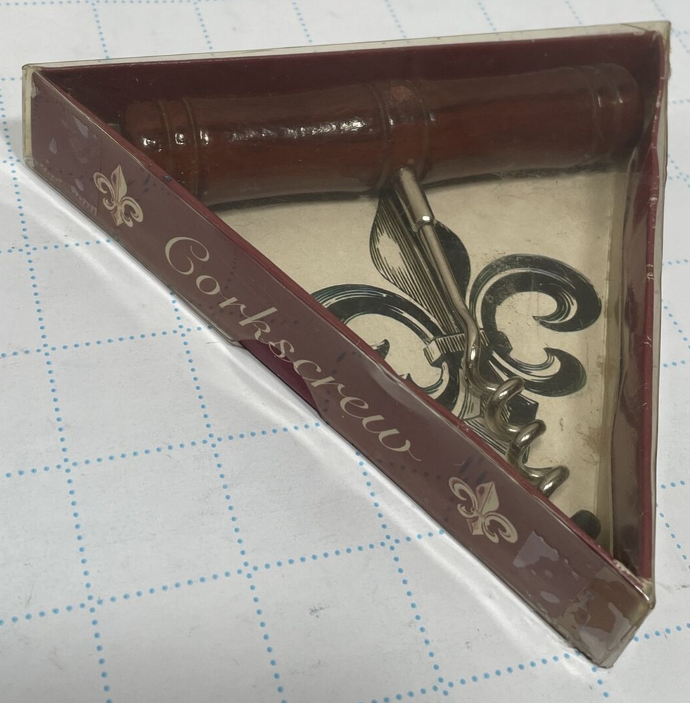 Corkscrew wine bottle opener