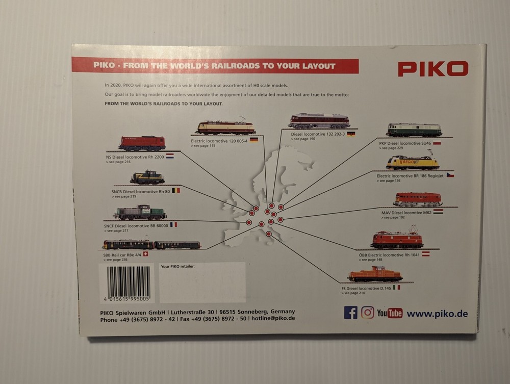 Piko HO 2020 Catalogue
