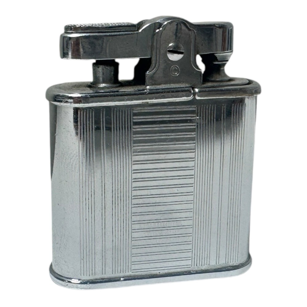 VINTAGE RONSON WHIRLWIND LIGHTER WITH INITIALS R.S ON THE FRONT