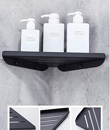 Lavatory Bathroom Corner 304 Stainless Steel Shelf Wall Mount Triangular Show...