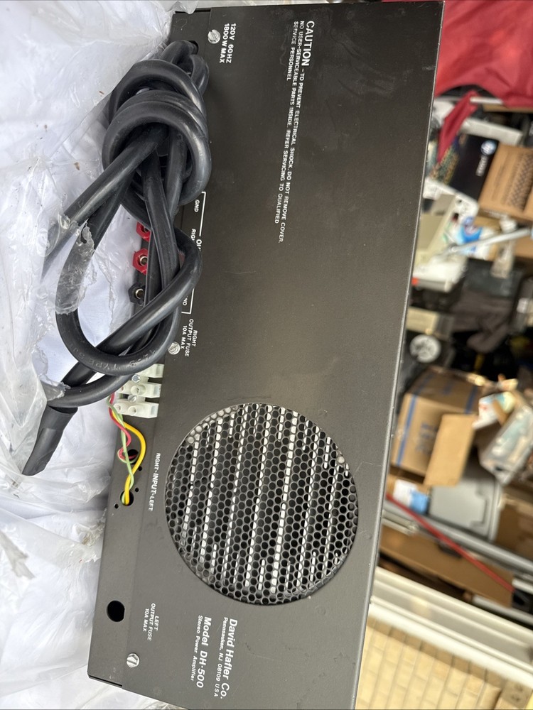 Hafler Five Hundred (dh500) power amp both channels Work