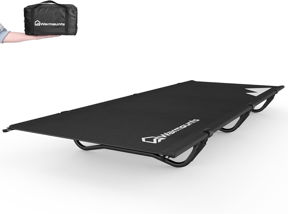 Ultralight Compact Camping Cot Pro, FullGuard Lock Structure for 30s Setup, 3...