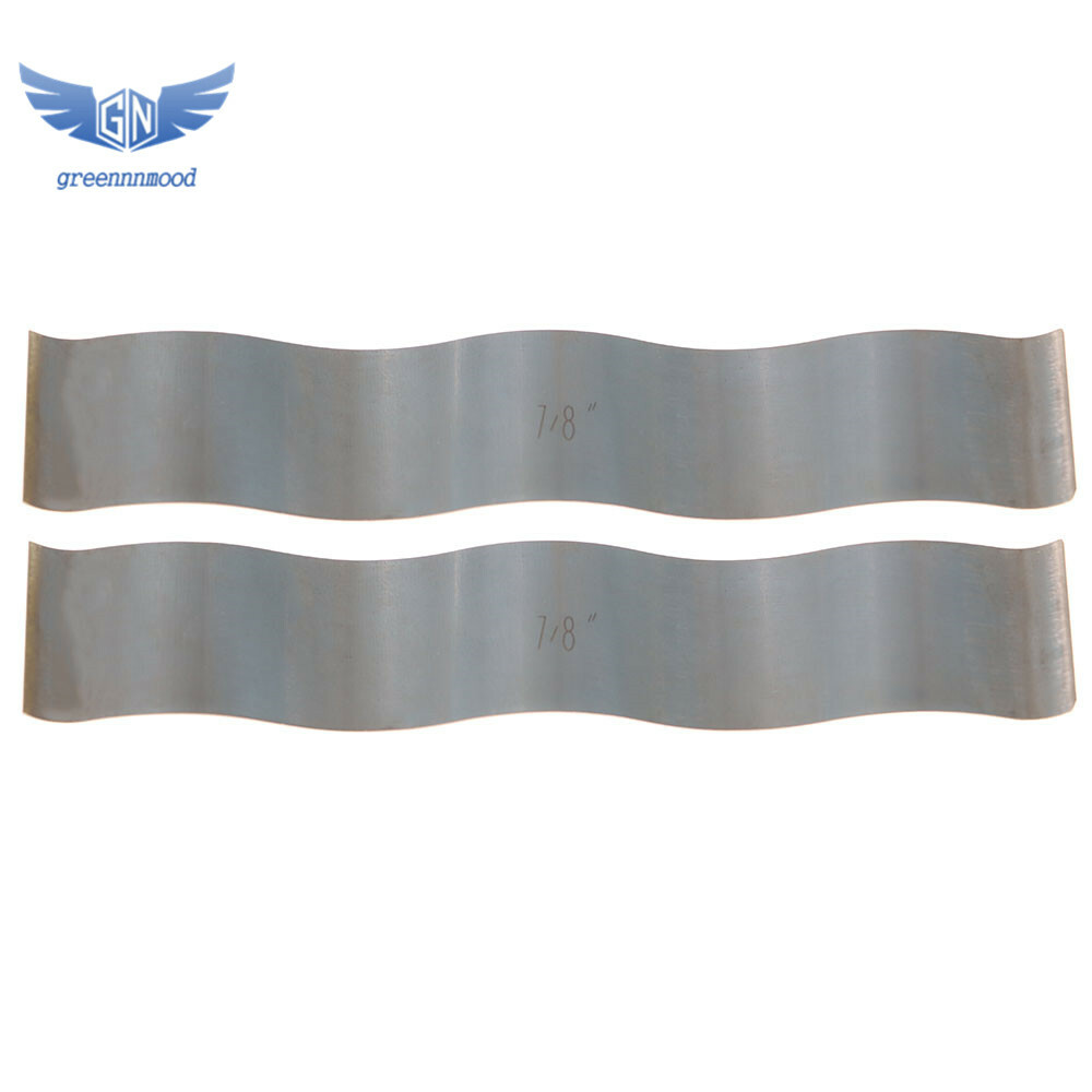 9 Pair Precise 1/8" Wavy Steel Parallel Parallels.0002" Hardened 18 Pcs Set