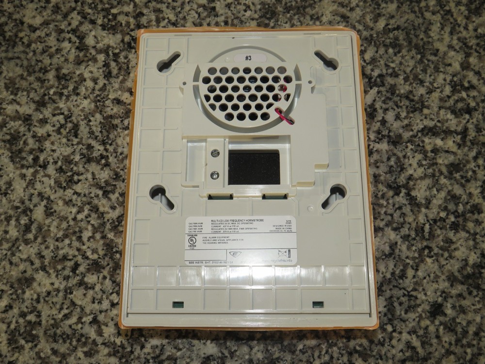 NEW EDWARDS G4LFWN-HVM MULTI-CD LOW FREQUENCY HORN/STROBE