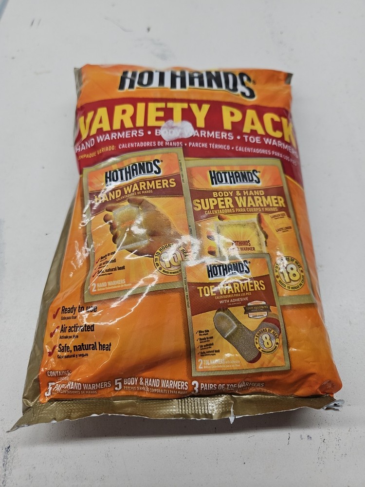 Hothands Hand Warmers Variety Pack Exp 11/23