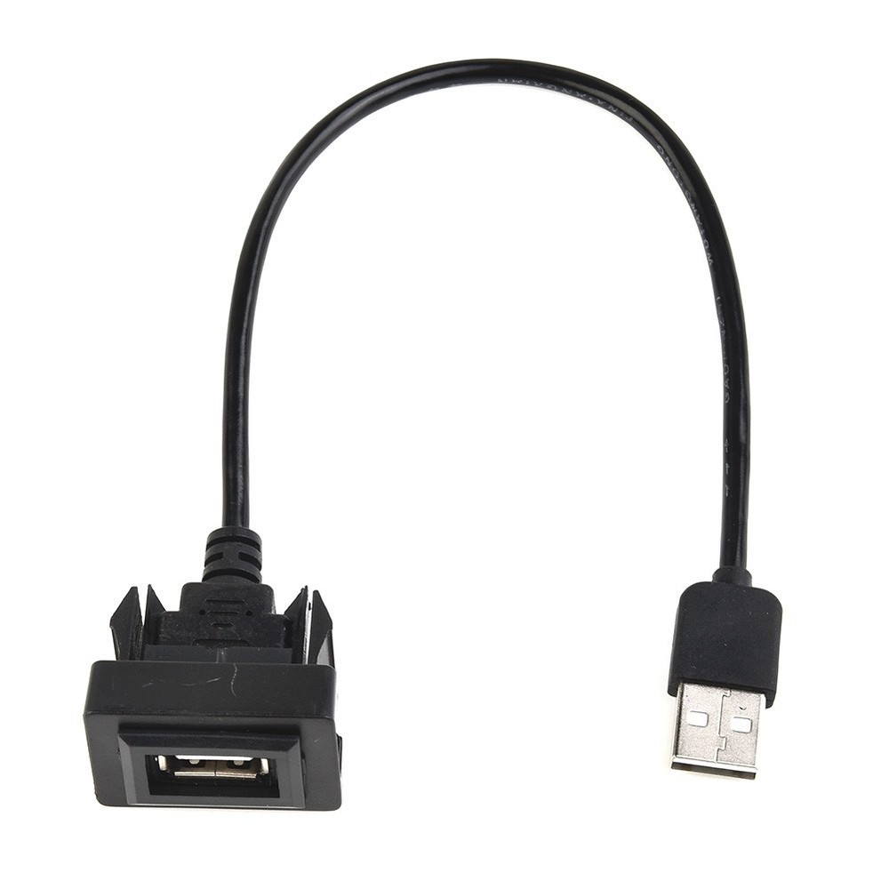 USB Extension Cable Part Port Socket YJ-02 25cm Adapter Center Console