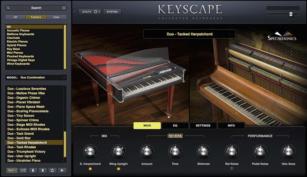 Spectrasonics Keyscape Virtual Instrument