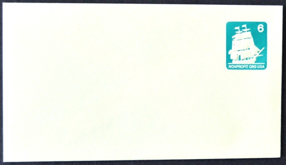 1985 US Sc. #U609 stamped envelope, 6 cent mint, very good condition