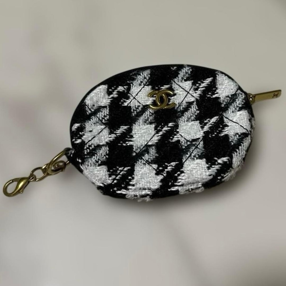 CHANEL Novelty Mini Pouch Wallet