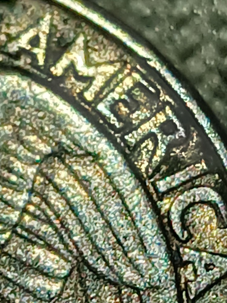 1988 RARE D MINT QUARTER WITH DIE ERRORS, IN PRECISE CONDITION +ECT