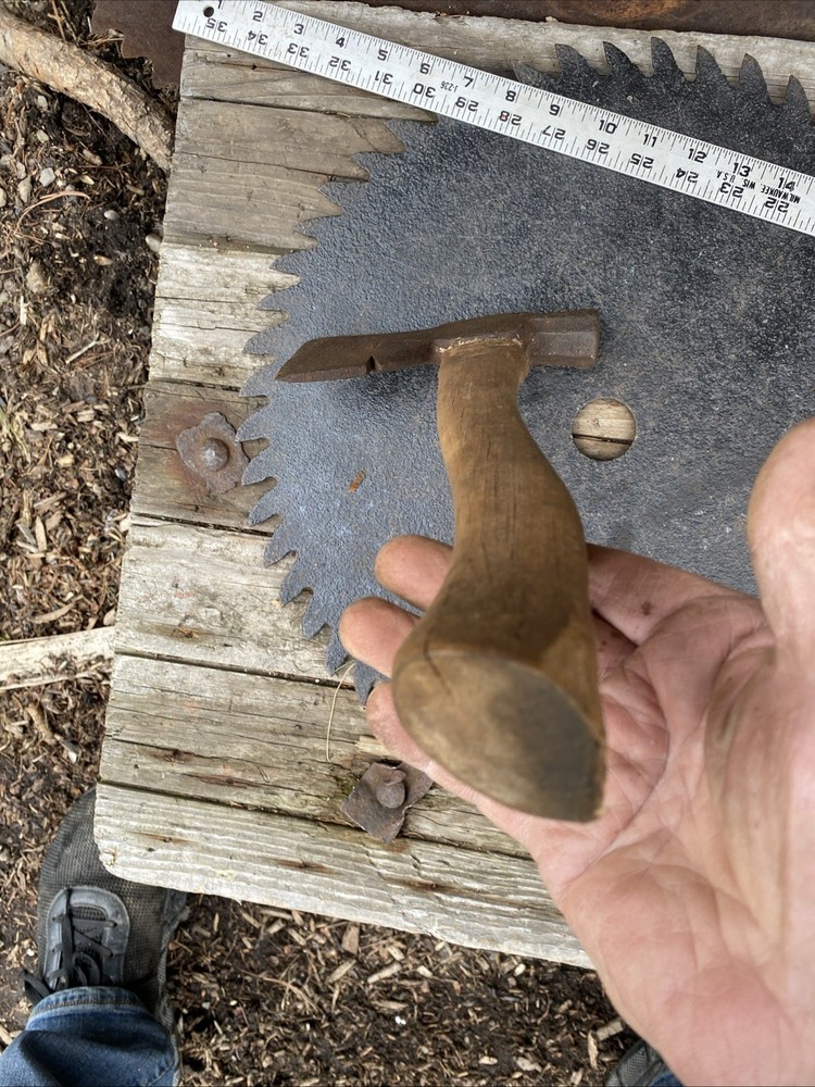 Vintage PHILADELPHIA Tool Co Script Logo Hatchet Carpentry Tool