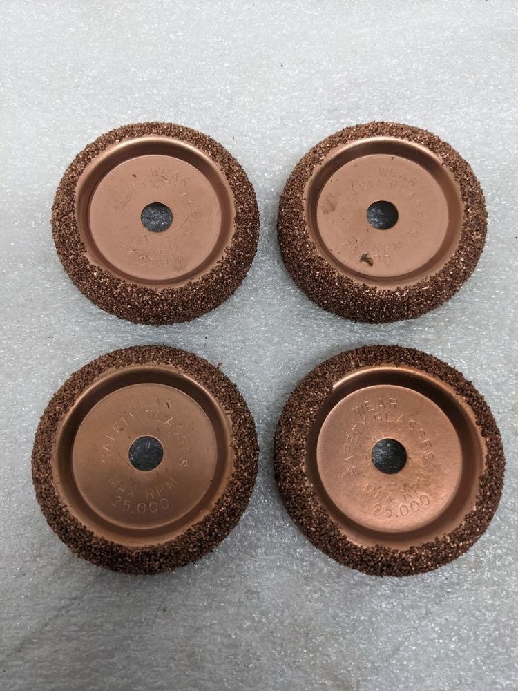 UNBRANDED CARBIDE BUFFING WHEEL 2-1/2" [4-PACK] NEW R7TF
