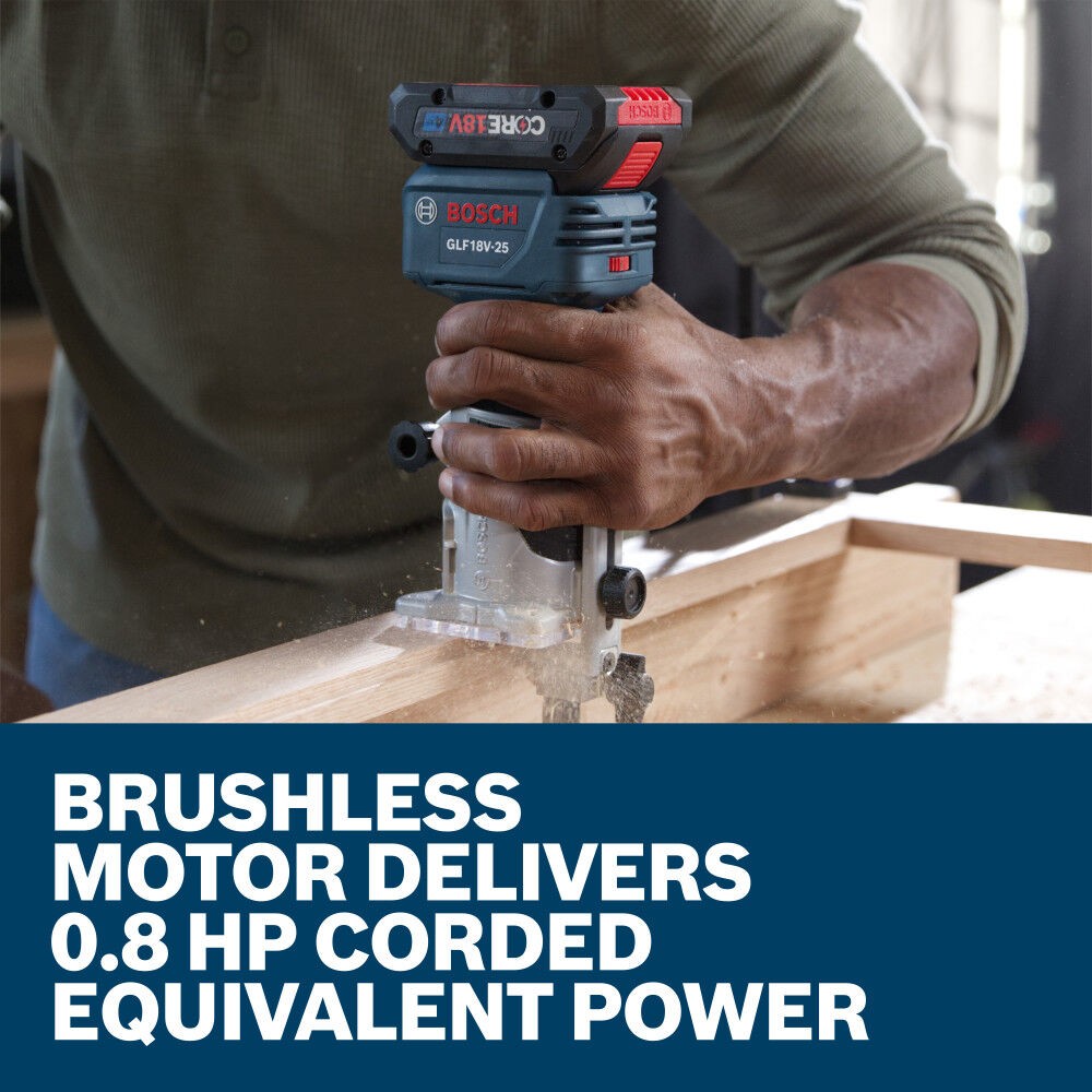Bosch 18V Laminate Trim Router (Bare Tool) Refurbished