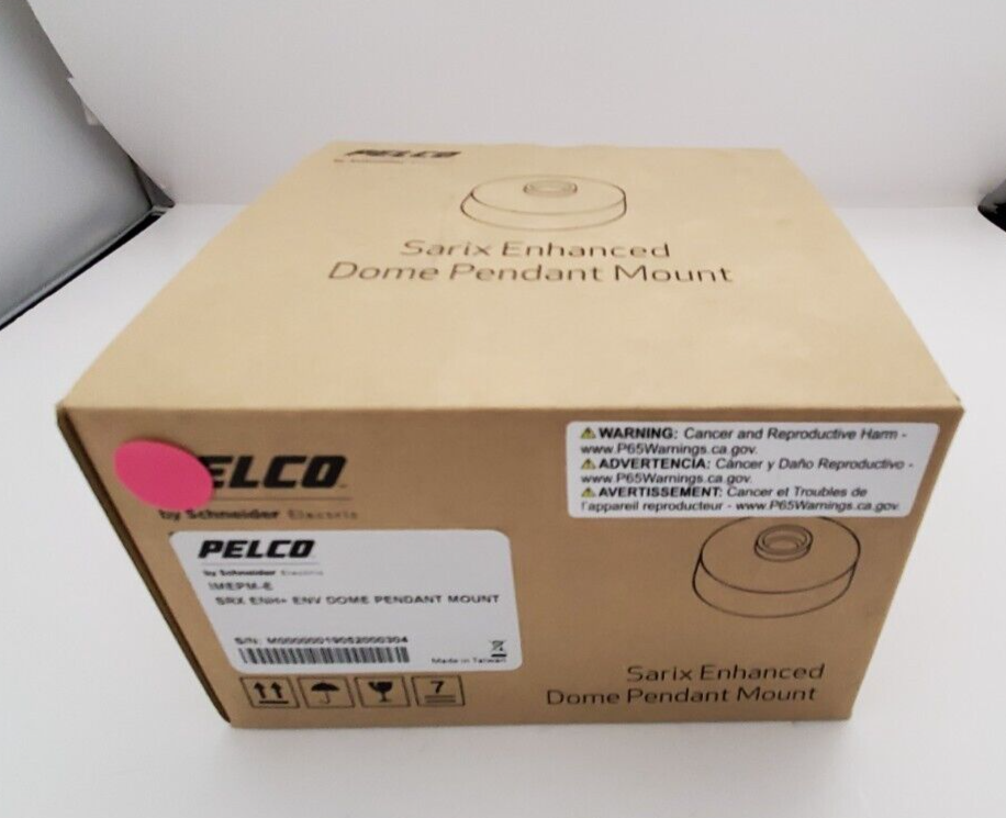 Pelco IMEPM-E Sarix Enhanced Environmental Pendant Mount for Dome Camera