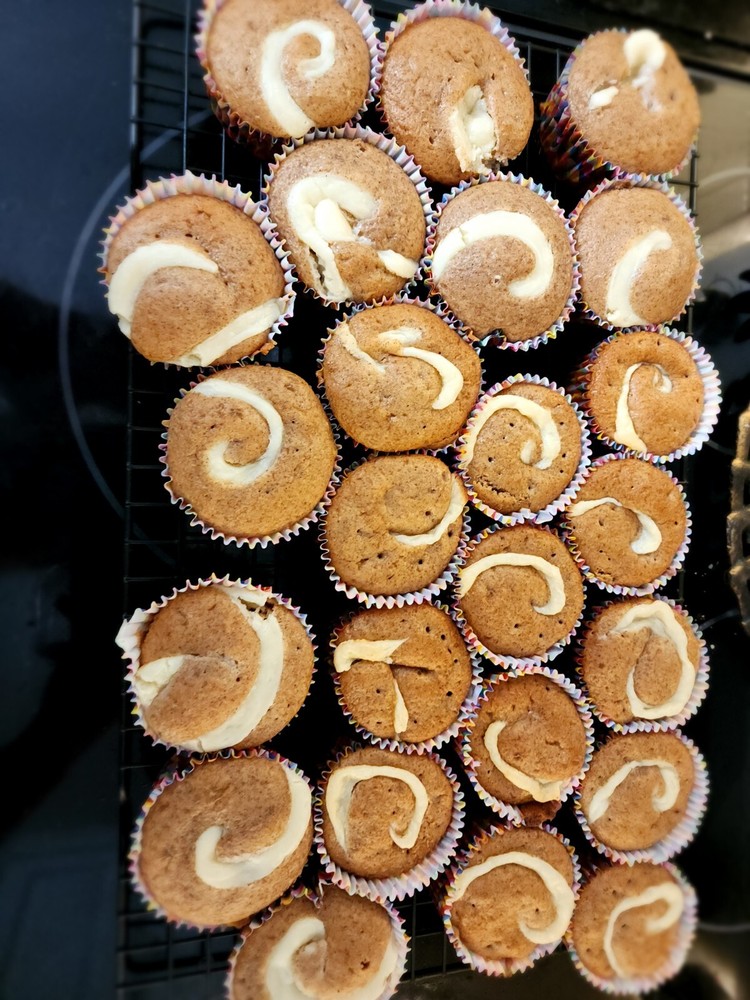 Pumpkin Cream Cheese Muffins