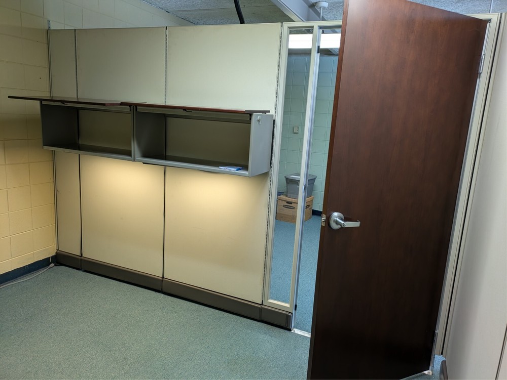 Herman Miller Ethospace office panels -- three cubicles