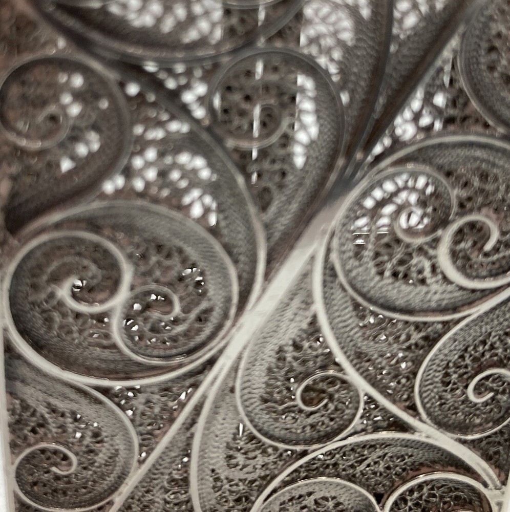Sterling Silver Miniature Closet Filigree