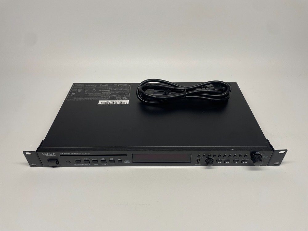 Denon DN-500CB CD/Media Player with Bluetooth/USB/Aux Inputs and RS-232c
