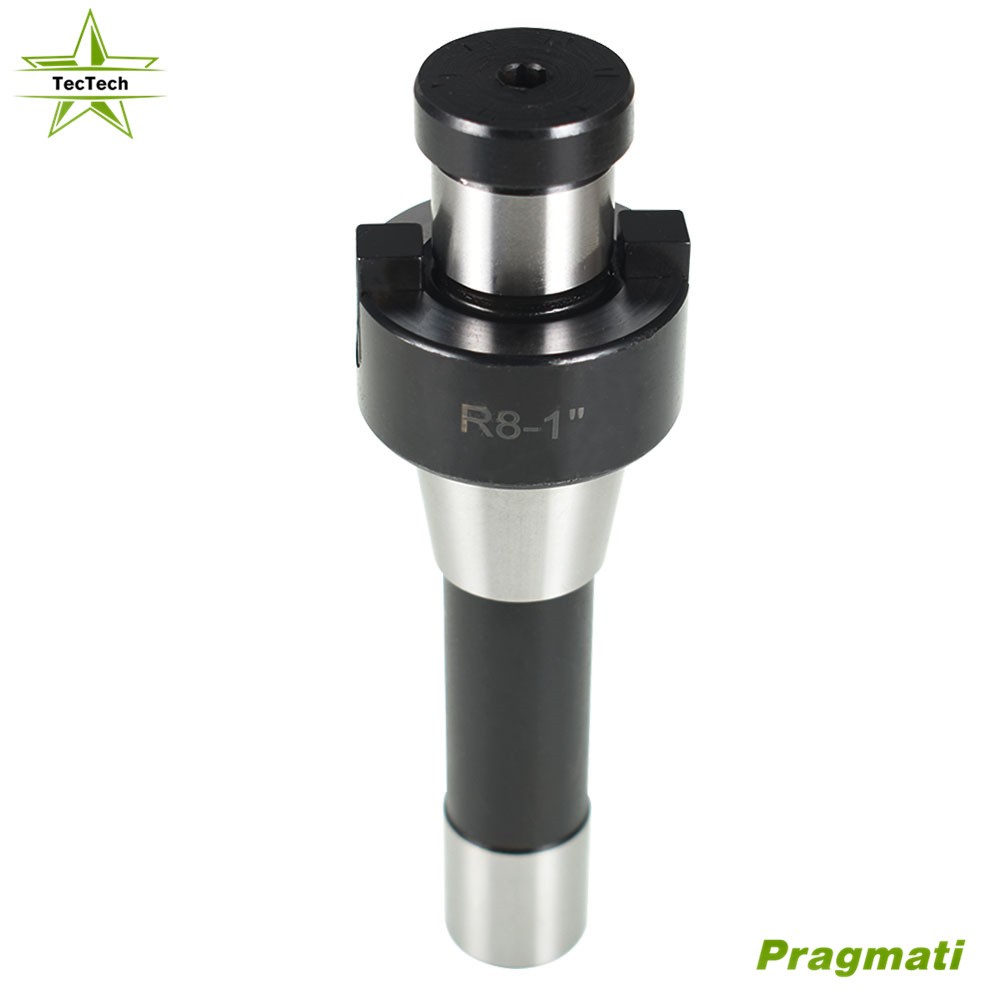 R8 1In Shank Shell Milling Arbor Adapter Holder Hardened For Machine