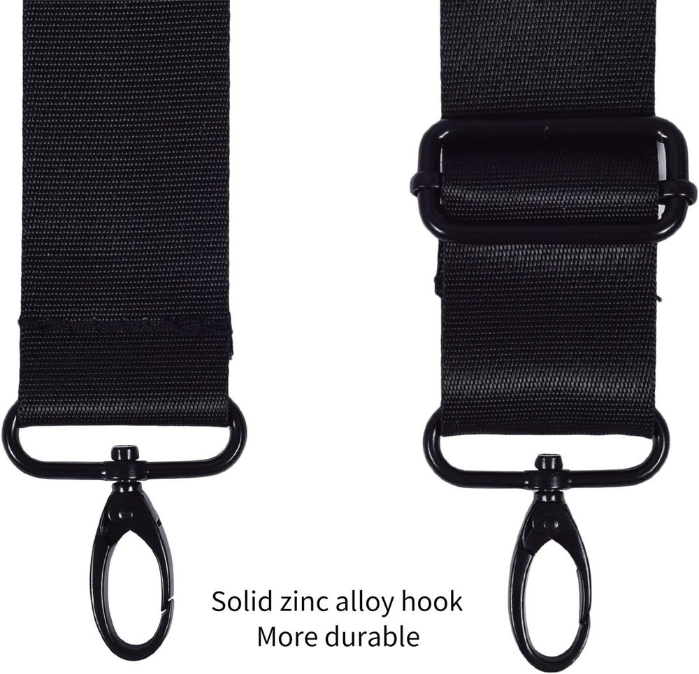 Universal Shoulder Strap Replacement Luggage Duffle Bag Strap Detachable Soft Pa