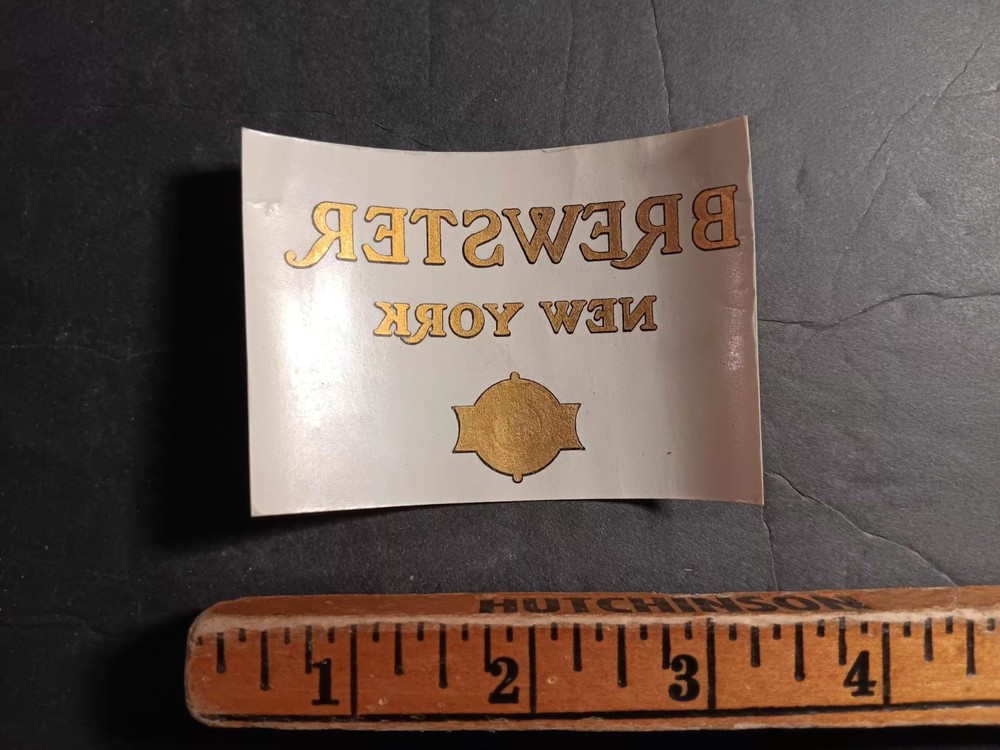 BREWSTER - Piano Fallboard Decal