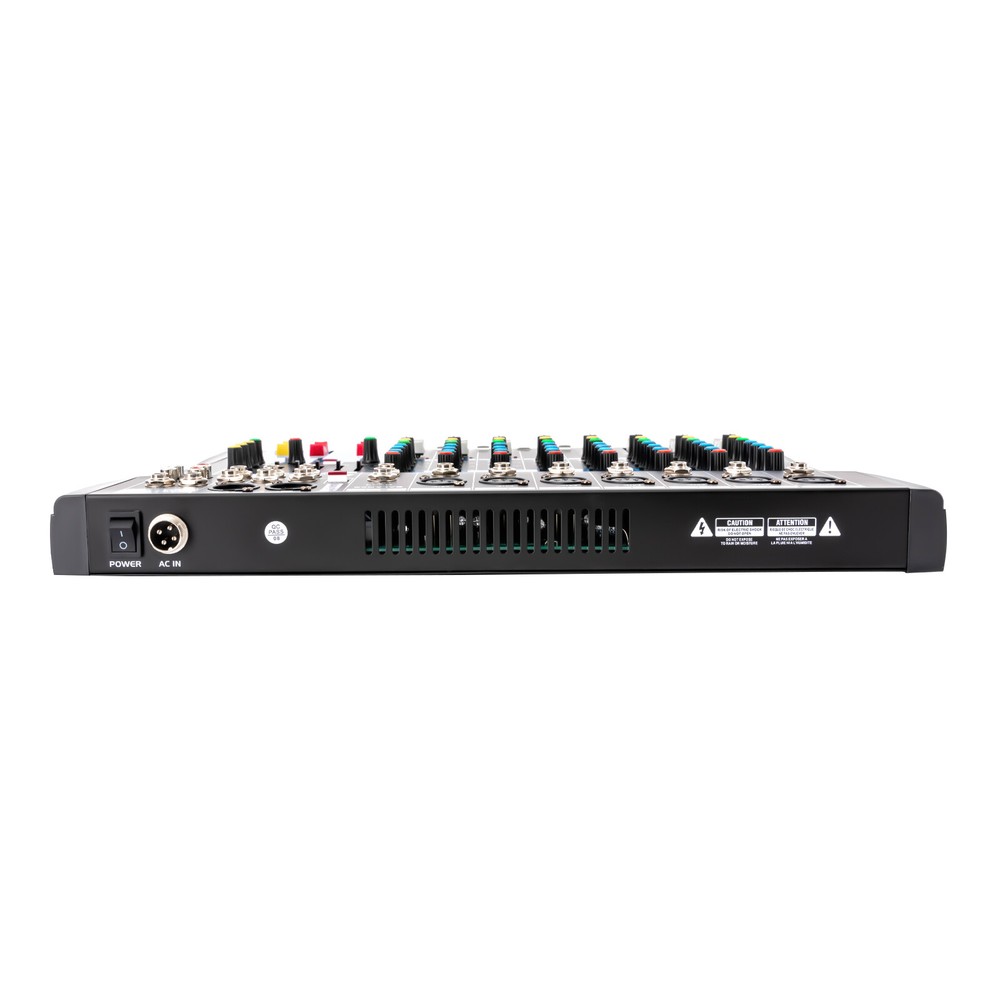 8 Channel Professional Bluetooth Live Studio Audio Mixer USB Mixing Console