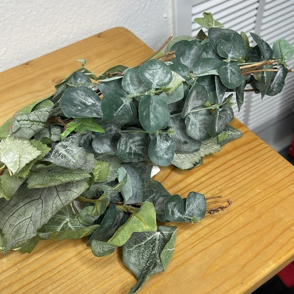 home Interior Artificial leaves decor