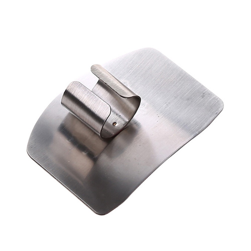 Stainless Steel Kitchen Finger Hand Protector Guard Chop Slice Shield Cook Tool