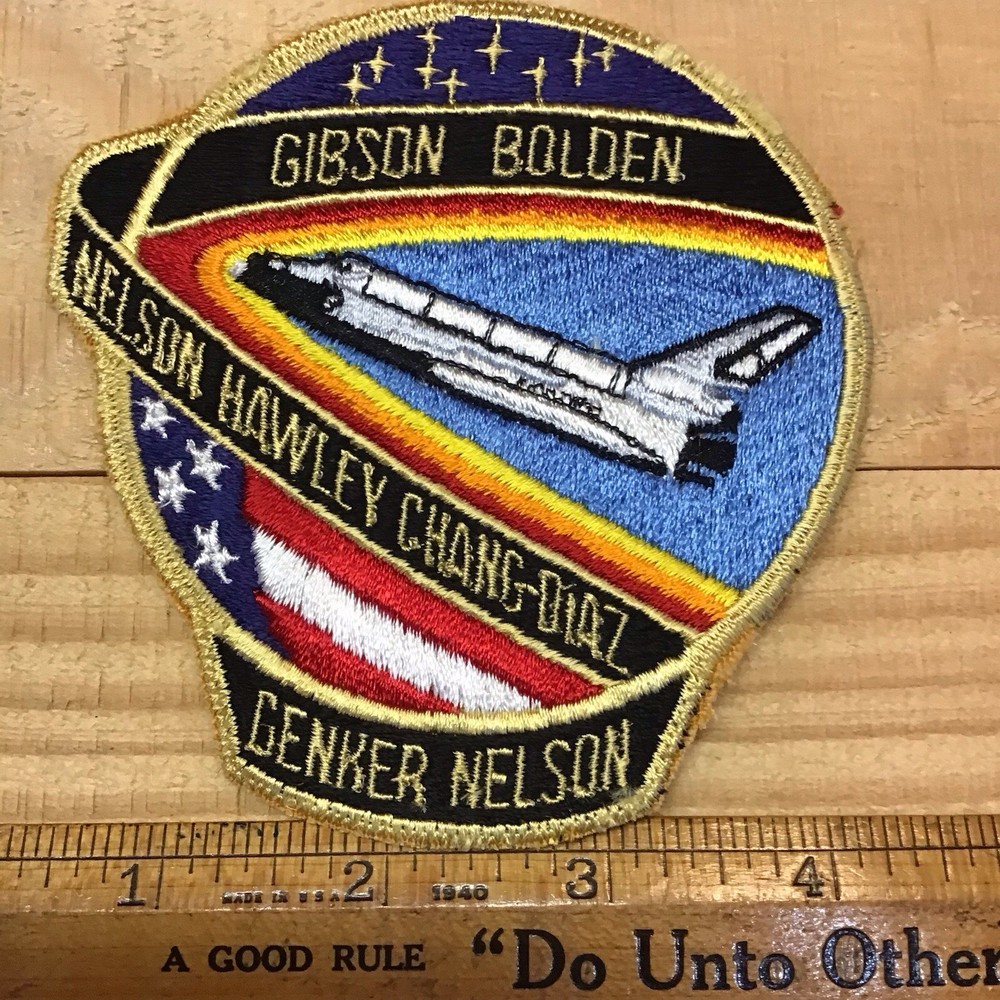 NASA STS 61C Space Shuttle Mission Patch Embroidered
