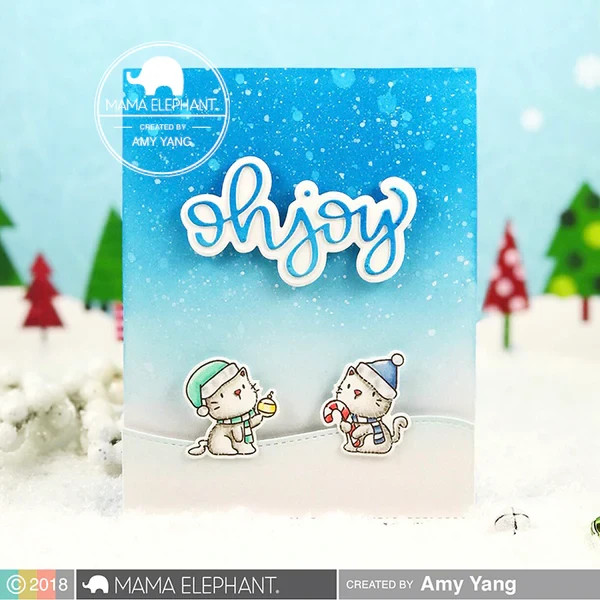 Mama Elephant Creative Cuts - OH JOY HALO SCRIPT