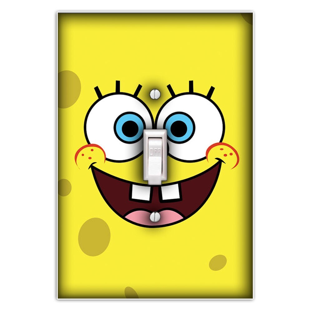Spongebob Squarepants Decorative Single Toggle Light Switch Cover Wall Plate
