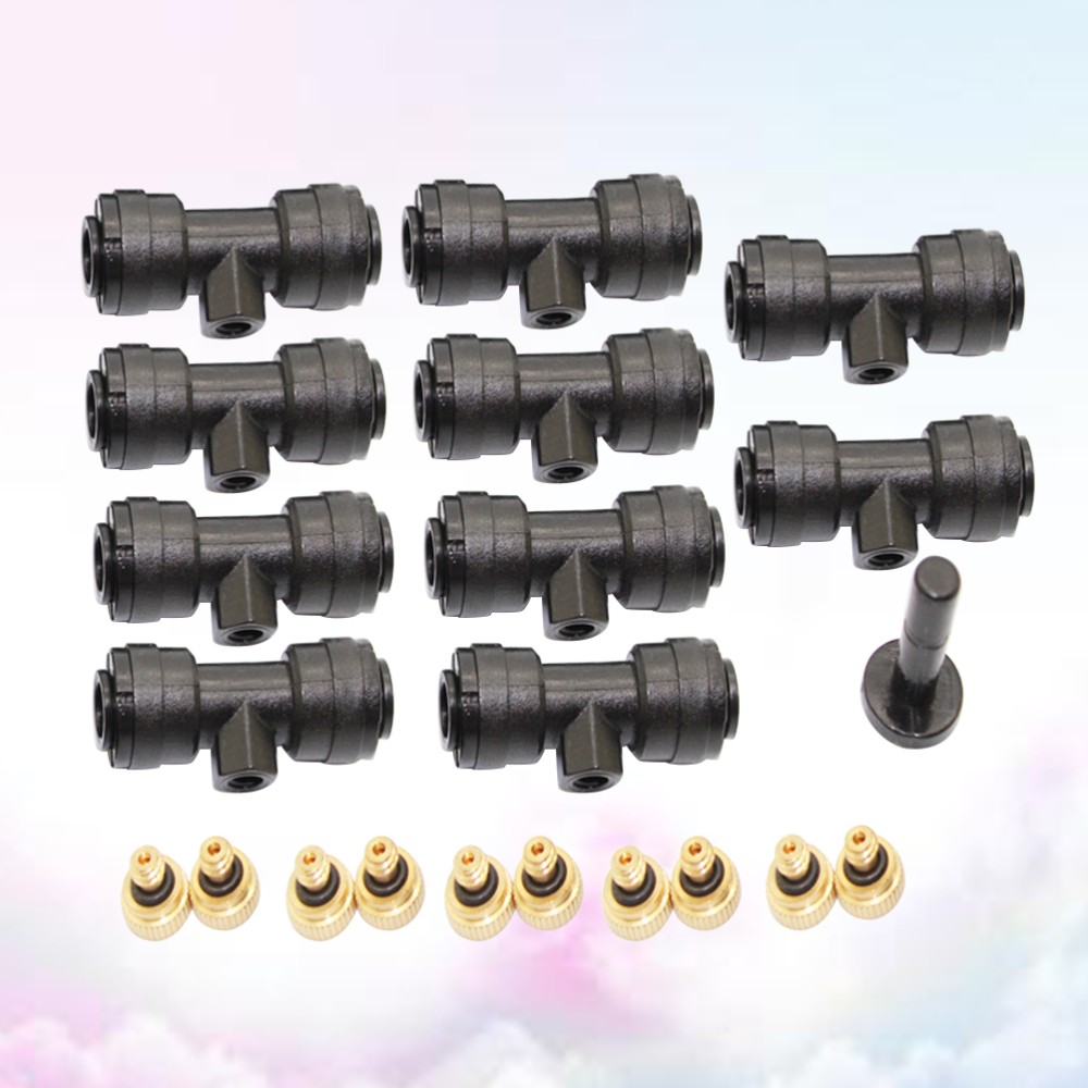21 Pcs Misting Sprayer Nozzles Irrigation Atomizing Capillary Tool