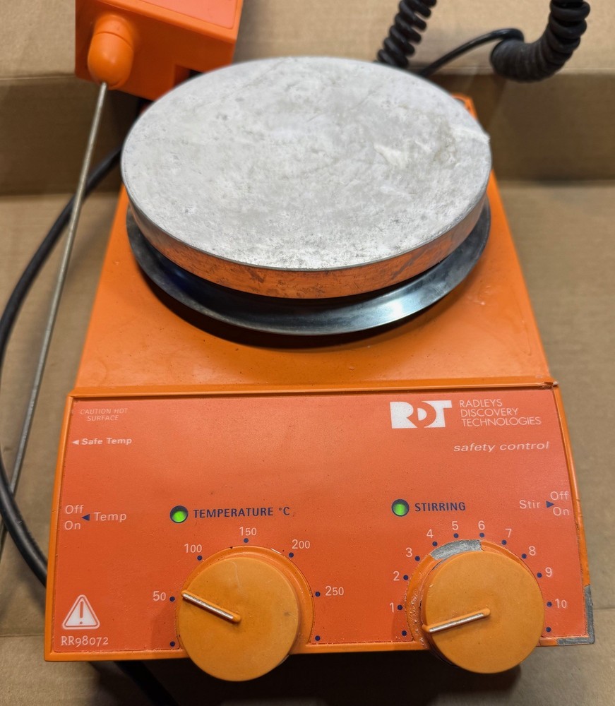 IKA Werke, Hot Stir Plate With Digital Temperature Probe Controller, RCT B S19