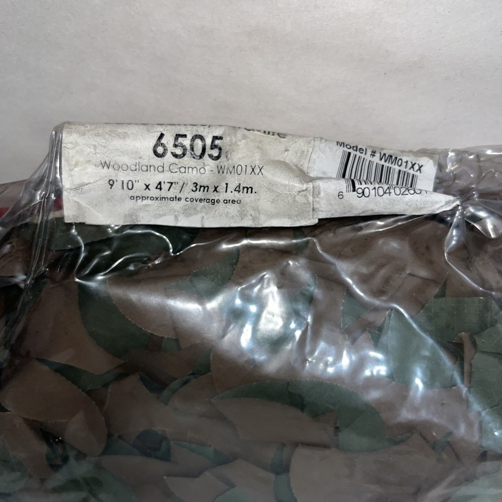 Rothco Camouflage Netting 9’10”x4’7” With Defects