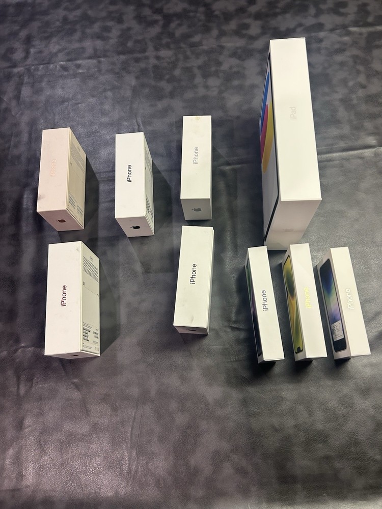 Apple iPhone iPad Boxes only Miscellaneous See Pics