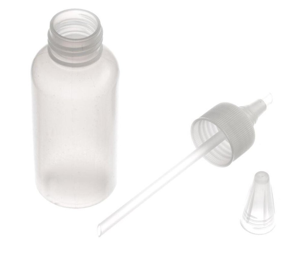 5" Plastic Snifter Bottle For Gold Panning, 3 FL Oz