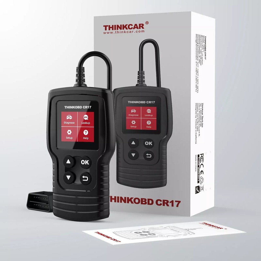THINKODBD CR17 OBD2 Scanner Code Reader Diagnostic Scan Tool Check Engine Fault