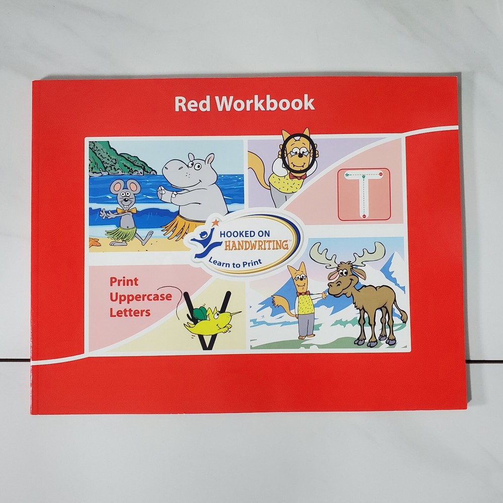 Hooked On Handwriting Learn To Print Activity And Workbooks With CD-ROM