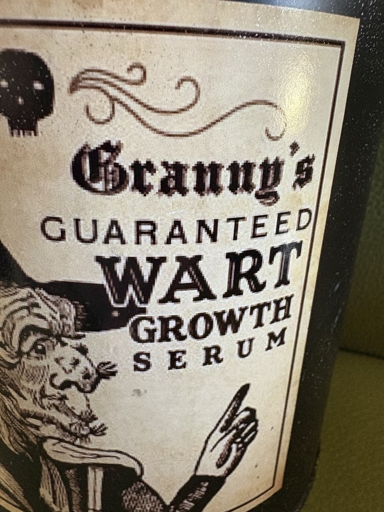 Witch And Cat Black Tin Container With Lid