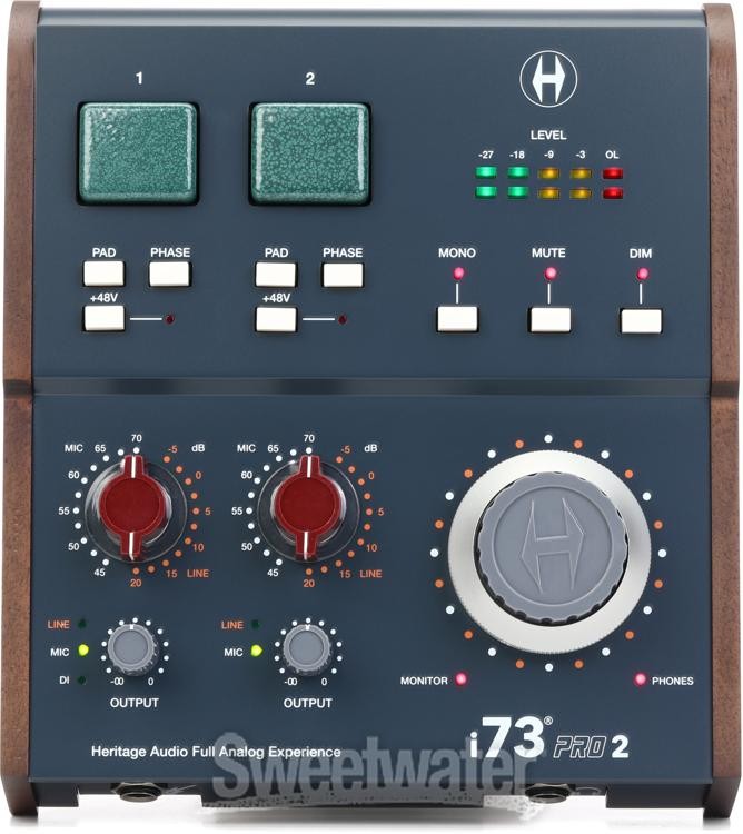 Heritage Audio i73 Pro 2 USB Audio Interface