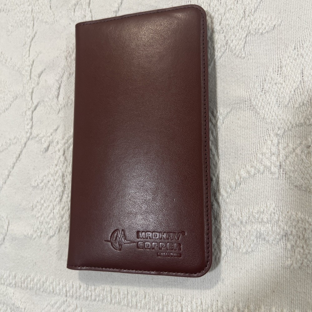 Madhav Cooper limited Muiti- functional Wire & Wireless Charging Wallet