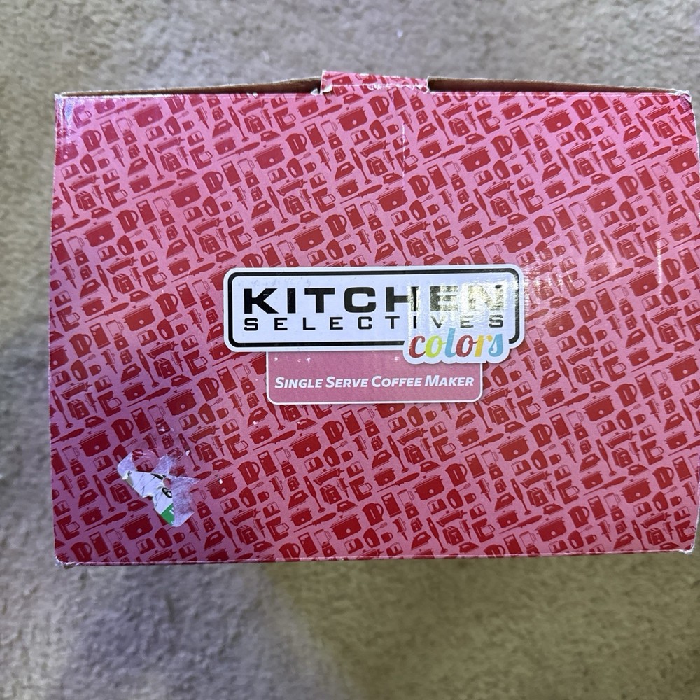 Kitchen Selectives (CM-14RD) Single Drip Coffee Lightly Used Red
