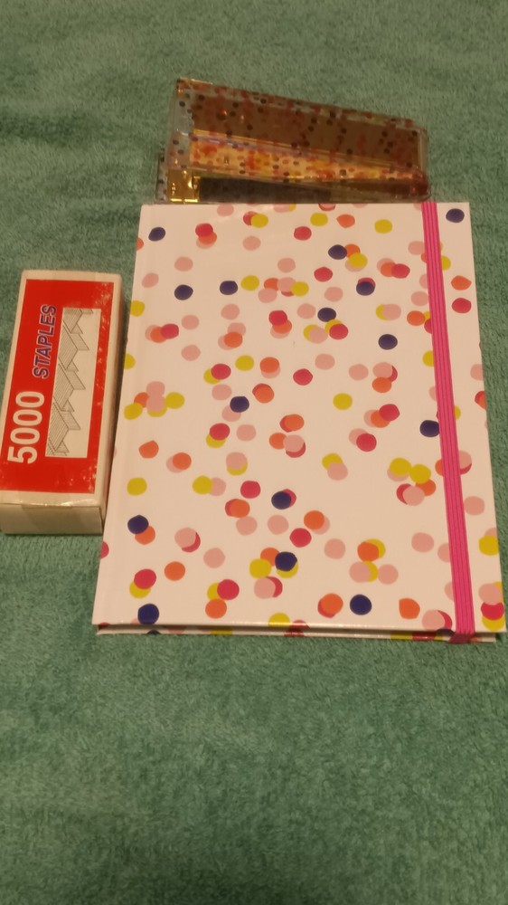 Stationary Set With Free Staples Box