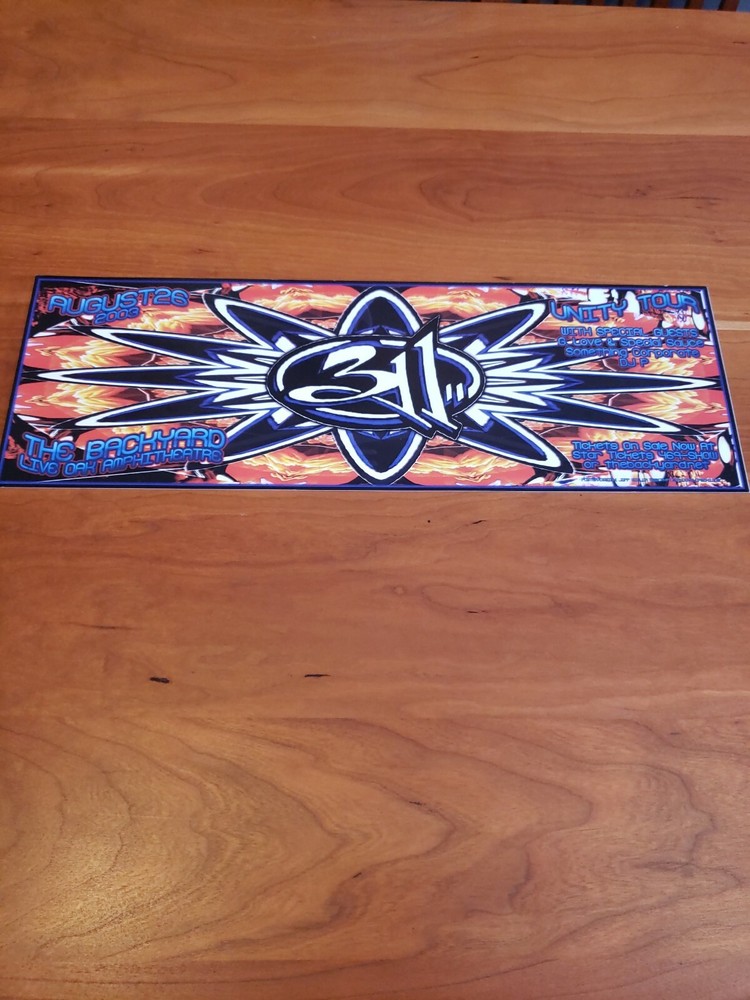 311 Poster 17.5" x 6"